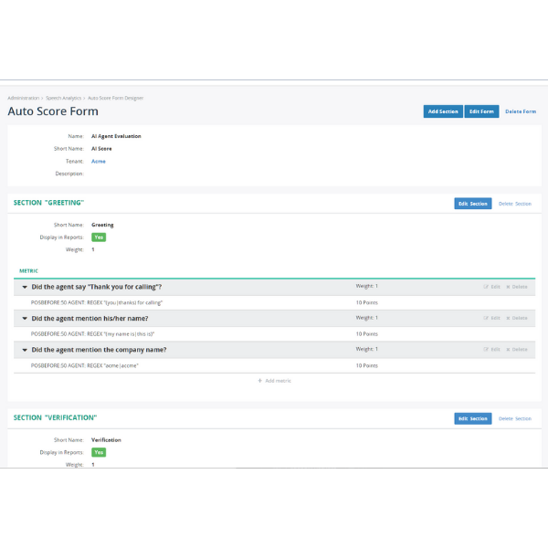 Auto Score Card Admin