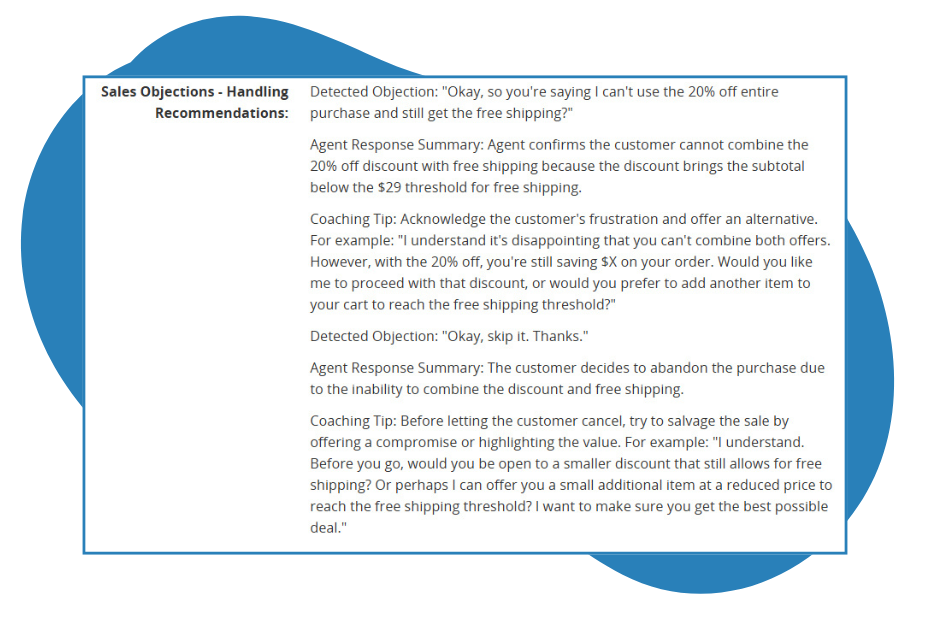 MiaRec Solution Pages Step 4 AIInsight_Sales Objections - Handling Recommendations (1)