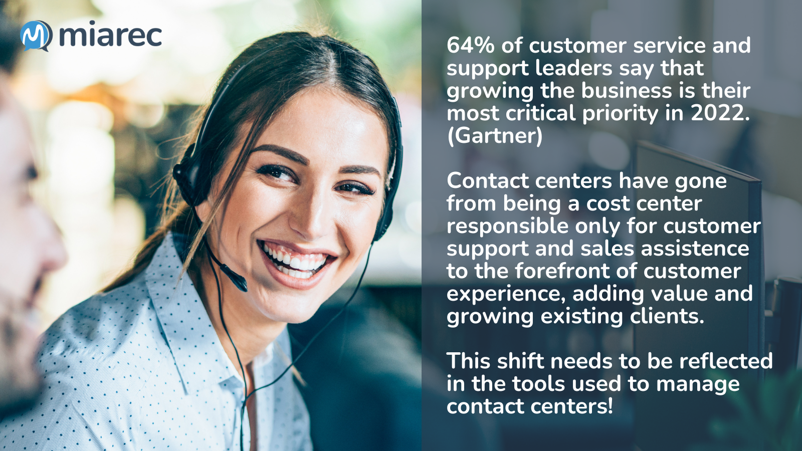 Modern contact centers are (1)