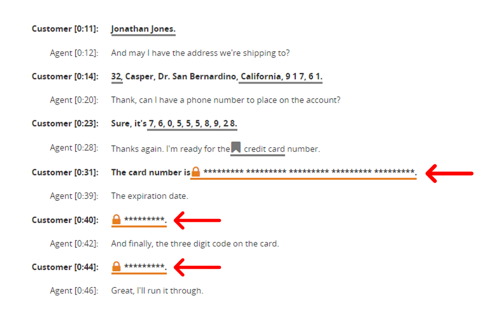NER Data Recaction - Redacted Transcript