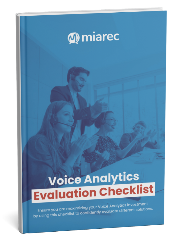 Voice Analytics Evaluation Checklist (1)